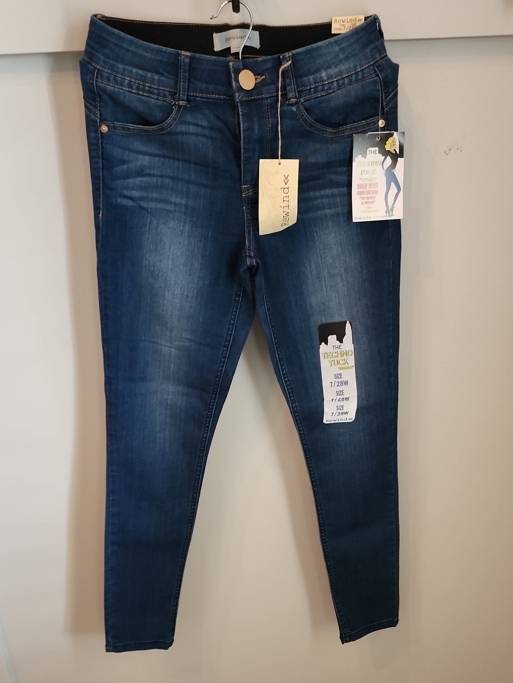Rewind Indigo Blue Women’s Skinny Jeans
